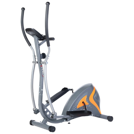 Magnetic Elliptical Trainer, Gray – Home Fitness Equipment