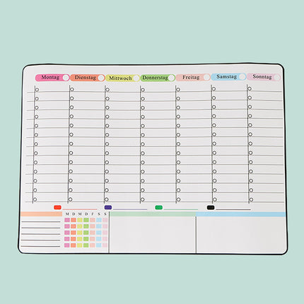 Magnetic Fridge Whiteboard Set, 3 Planners, 4 Pens
