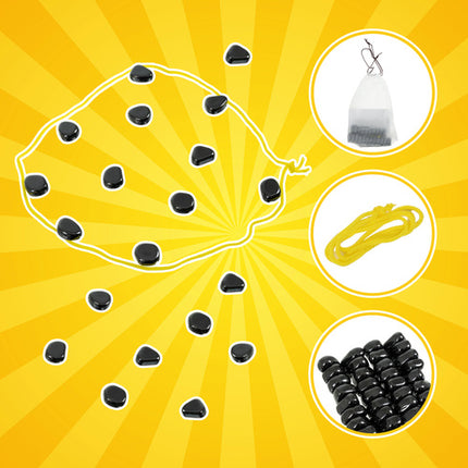 Magnetic Game Stones Set, 20 Pcs with Bag and String