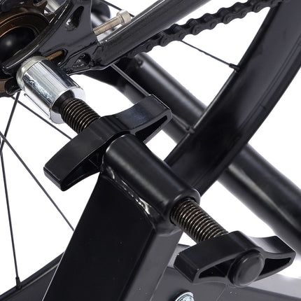 Magnetic Indoor Bike Trainer Stand, Foldable, 26-28 In