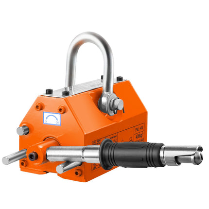 Magnetic Lifter 880 lb Capacity, Permanent, Release Handle