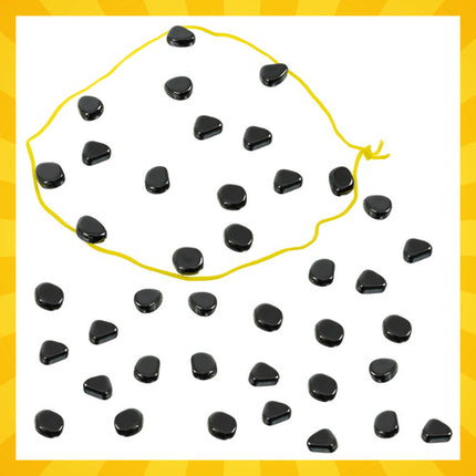 Magnetic Strategy Game, 40 Stones with Bag