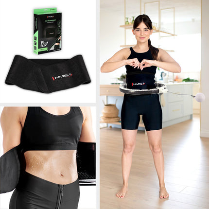 Magnetic Weighted Hula Hoop with Counter & Waist Support