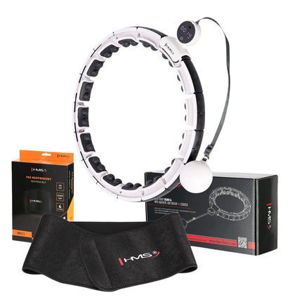 Magnetic Weighted Hula Hoop with Counter & Waist Support