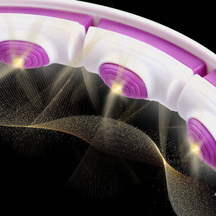Magnetic Weighted Hula Hoop with Counter & Waist Support