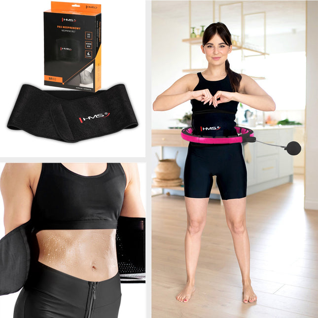 Magnetic Weighted Hula Hoop with Counter & Waist Support