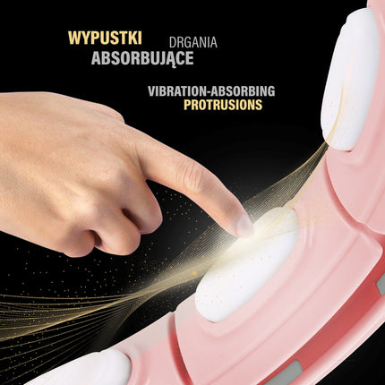 Magnetic Weighted Hula Hoop with Counter & Waist Support