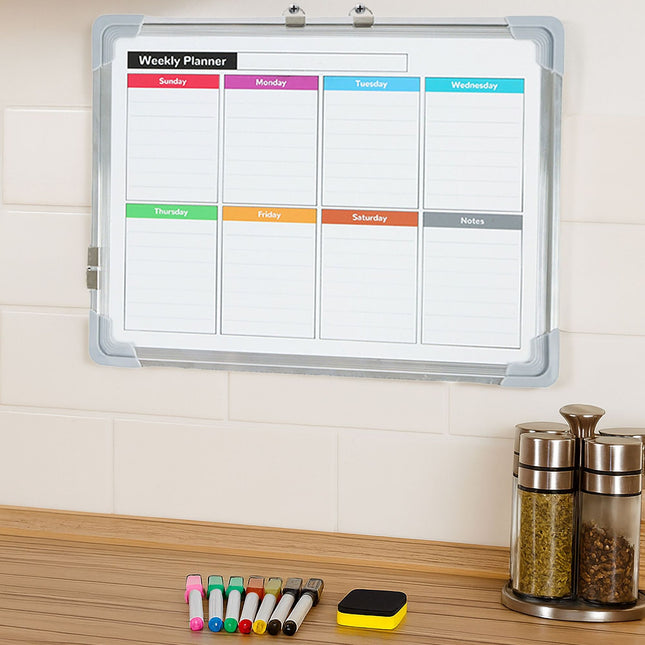 Magnetic Whiteboard 30x40 cm with Markers & Magnets