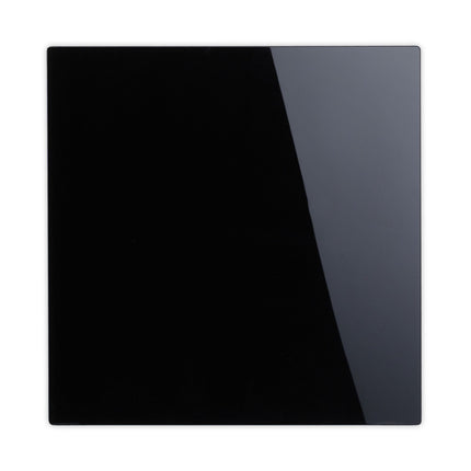 Magnetic board in black glass
