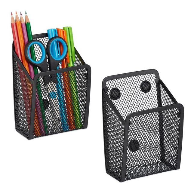 Magnetic pen holder set of 2