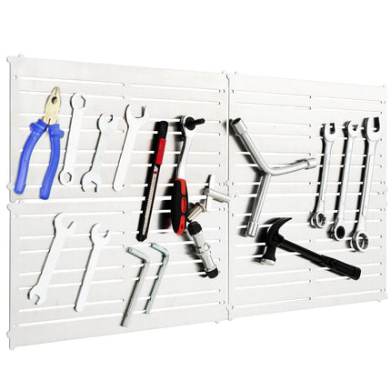Magnetic tool holder wall 4 tool plates 32 strong magnetic strips