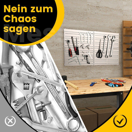 Magnetic tool holder wall 4 tool plates 32 strong magnetic strips