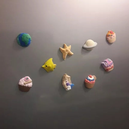Magnets - DIY - cupcakes 22431