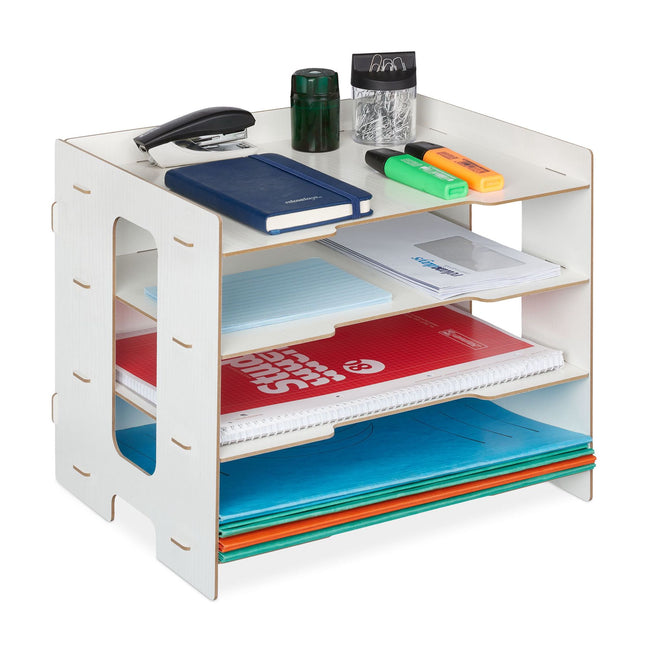 Mailbox in MDF with 3 compartments