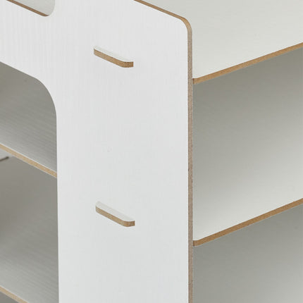 Mailbox in MDF with 3 compartments