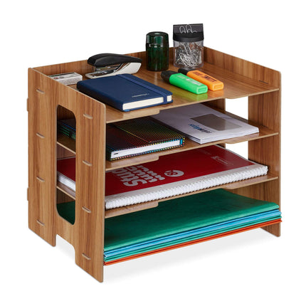 Mailbox in MDF with 3 compartments