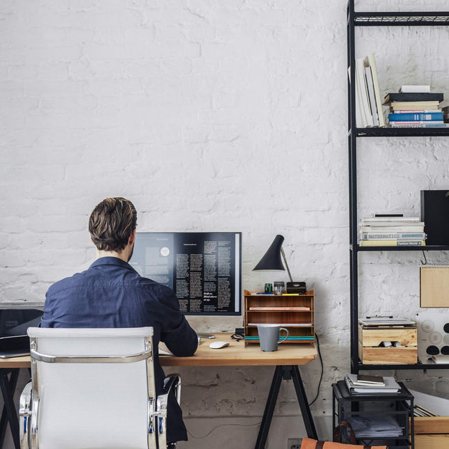 Mailbox in MDF with 3 compartments