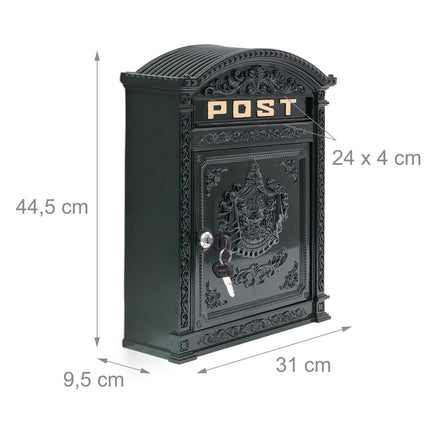 Mailbox in antique style
