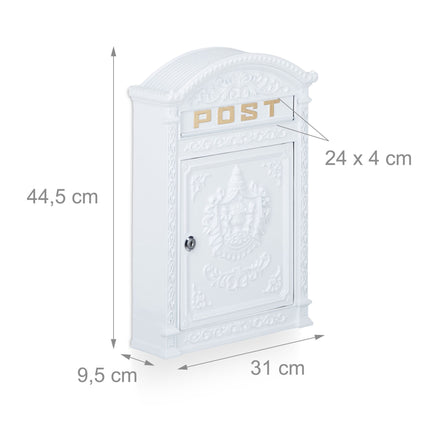 Mailbox in antique style
