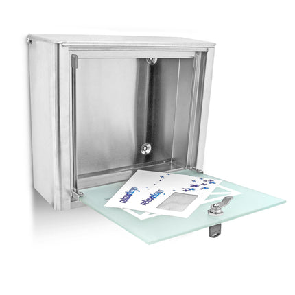 Mailbox in stainless steel