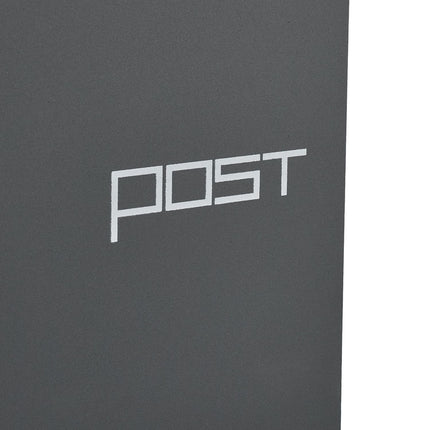 Mailbox with Newspaper Holder – Modern Design, Secure Lock