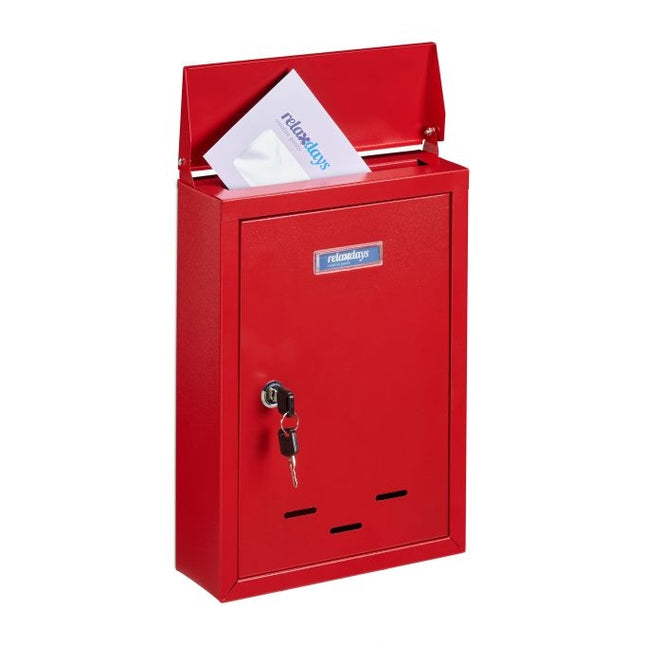 Mailbox with nameplate
