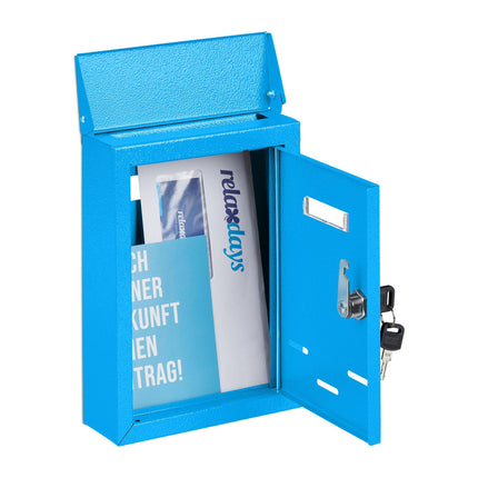 Mailbox with nameplate