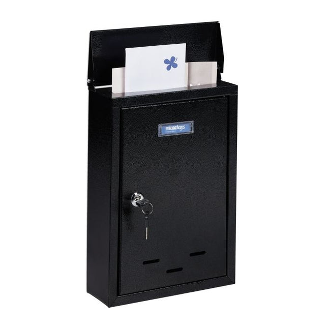Mailbox with name tag