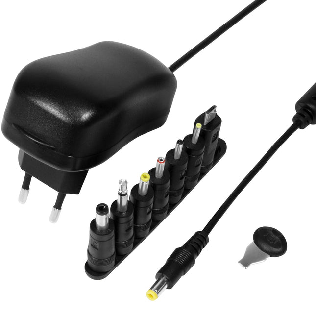 Mains adapter 230V-> 3-12V 2A 24W