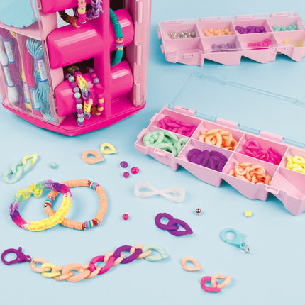 Make It Real 5 In 1 Activity Tower Dyi Jewelry Set