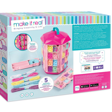 Make It Real 5 In 1 Activity Tower Dyi Jewelry Set