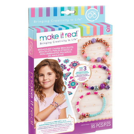 Make It Real Charm Bracelets Diy Kit "Blooming Creativity"
