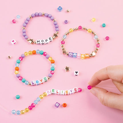 Make It Real Diy Bracelet Set Alphabet