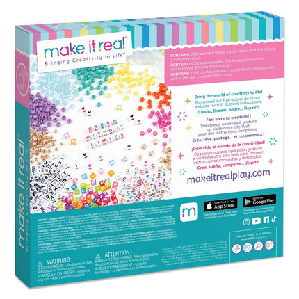 Make It Real Diy Bracelet Set Alphabet