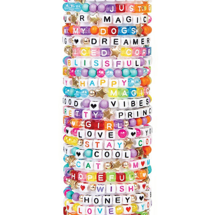 Make It Real Diy Bracelet Set Alphabet