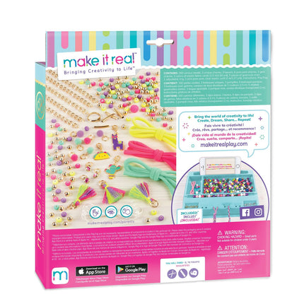 Make It Real Diy Chains And Charms Set "Neo-Brite"