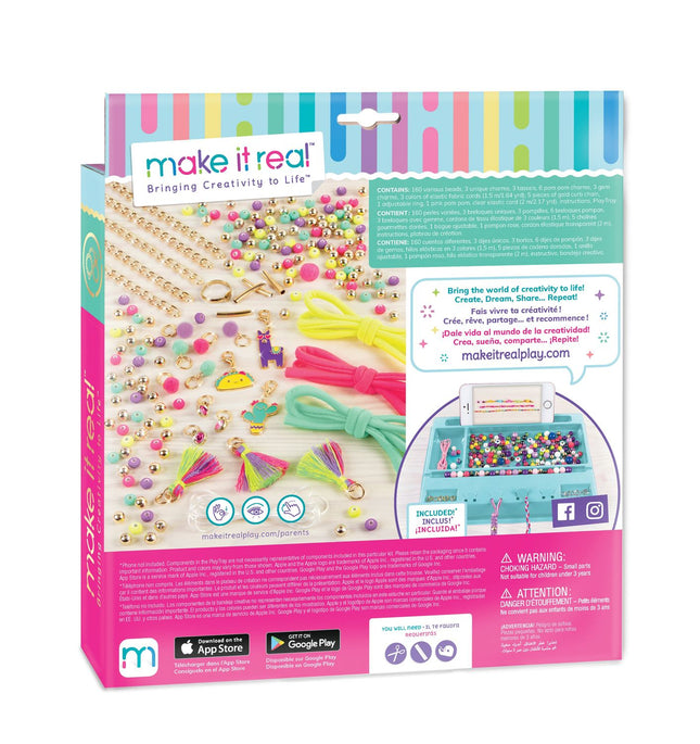 Make It Real Diy Chains And Charms Set "Neo-Brite"