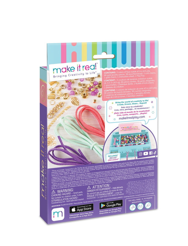 Make It Real Diy Jewelry Set Suede Bracelets