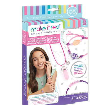 Make It Real Dyi Set "Gem Stone Jewelry"