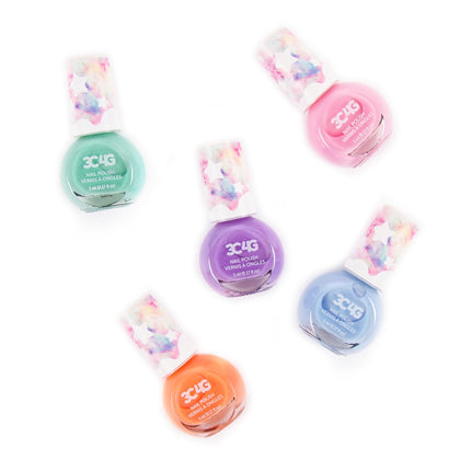 Make It Real Pastel Dream Nail Polish, 5 Pcs