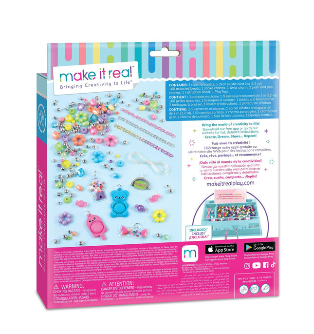 Make It Real Pop! Shake! Twist! Diy Bracelet Kit