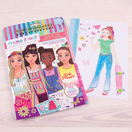 Make It Real Sketchbook "Love & Daisies"