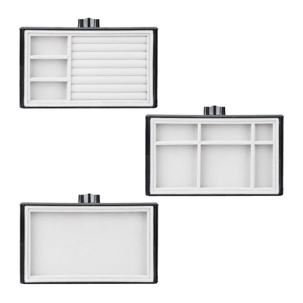 Makeup Organizer with 3-Drawer Jewelry Box