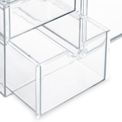 Makeup Storage Box with Drawers, 14 Compartments