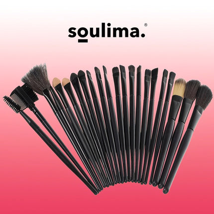 Makeup brushes 24 pcs. P8573