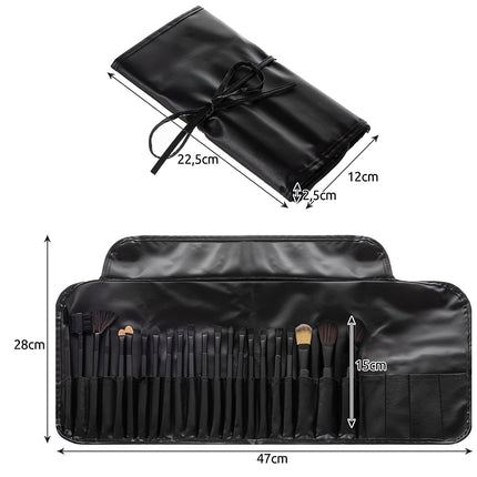 Makeup brushes 24 pcs. P8573