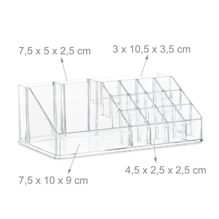 Make-up stand with eight drawers