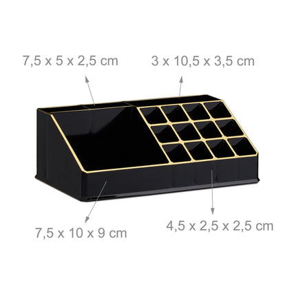Make-up stand with eight drawers