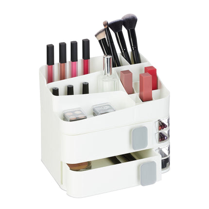 Makeup storage with drawers