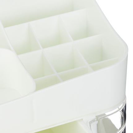 Makeup storage with drawers